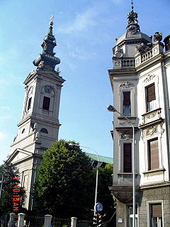 Kosančićev Venac Urban neighbourhood in Stari Grad, Belgrade, Serbia