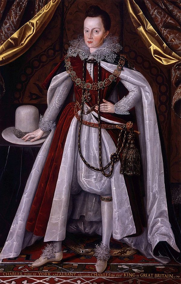 Portrait by Robert Peake, c. 1611