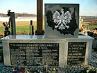 Memorial to local Poles who were killed in fight against Germany during World War II