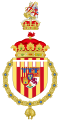 Coat of Arms of the Spanish Heiress apparent as Duchess of Montblanc, Former Principality of Catalonia (Unofficial)