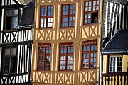 Hus i bindingsverk i Rouen
