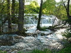 Cascades à Condat-sur-Vézère