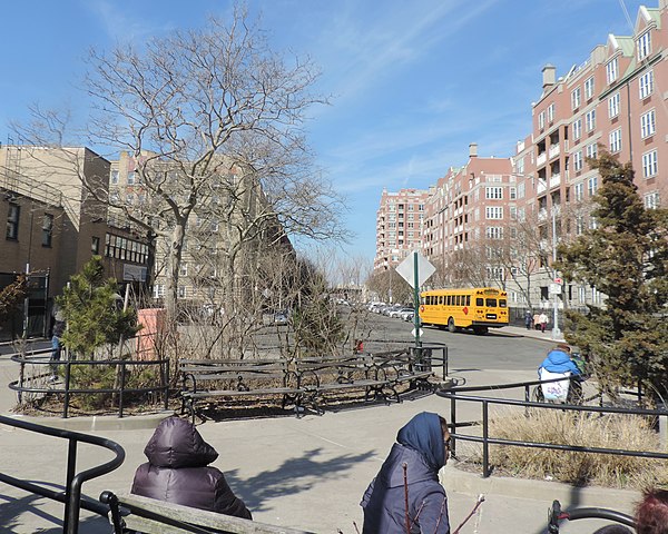 South end of Coney Island Avenue