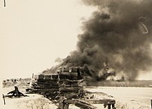 Sept. 7, 1935, Cremation of hurricane victims, Snake Creek Cremation of hurricane victims, Snake Creek, Sept. 7, 1935.jpg