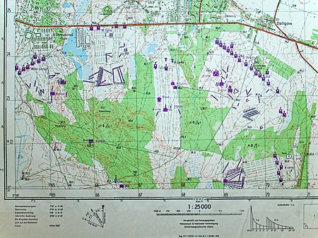 Döberitzer Heide Karte