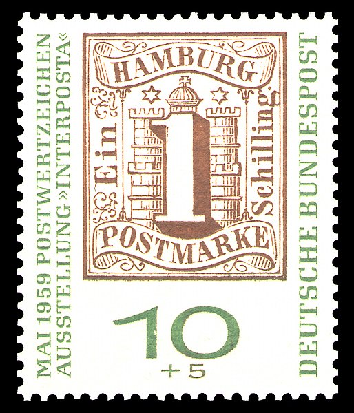 File:DBP Postwertzeichenausstellung 10 Pfennig 1959.jpg