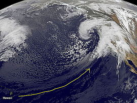 دسامبر 2014 طوفان زمستانی هیولای کالیفرنیا ، در 10 دسامبر 2014.jpg