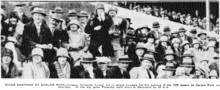 Crowd at the opening round during the Devonport v Ponsonby match. Devonport v Ponsonby, April 29, 1929.png