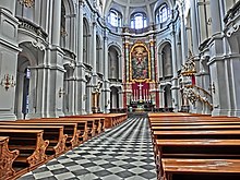 Die Katholische Hofkirche in Dresden, geweiht der heiligsten Dreifaltigkeit (Sanctissimae Trinitatis), ist Kathedrale des Bistums Dresden-Meißen - panoramio.jpg