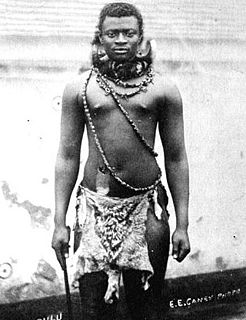Dinuzulu kaCetshwayo King of the Zulu nation