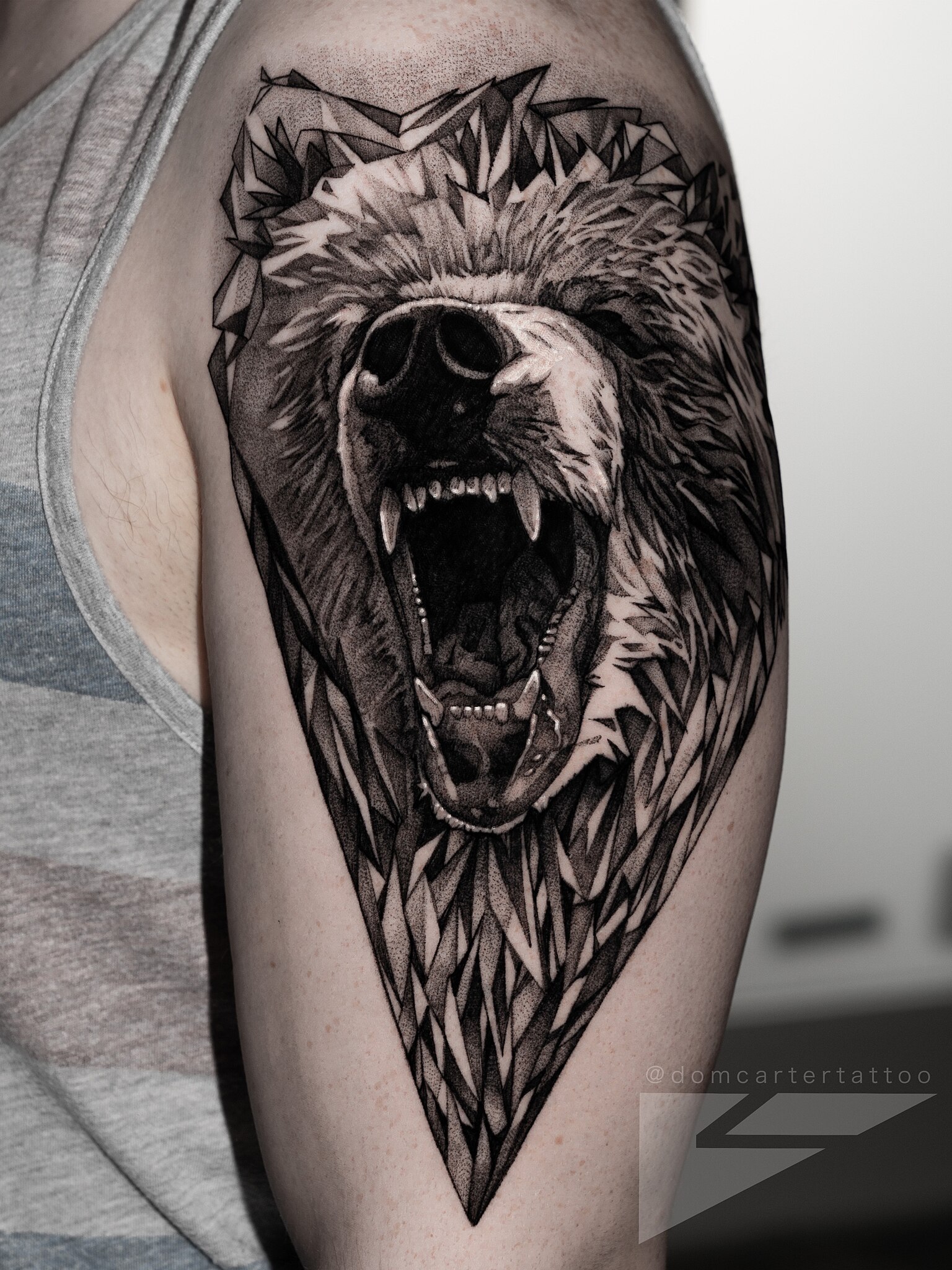 Elbow Bear Tattoo on Arm  Best Tattoo Ideas Gallery