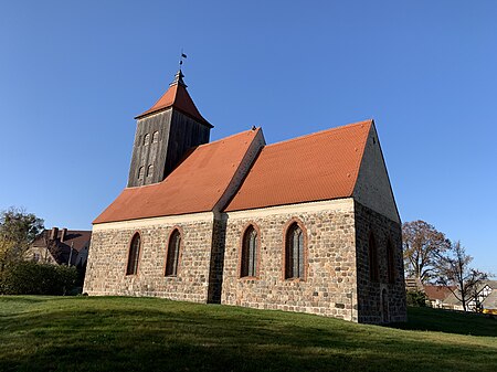 Dorfkirche Groß Ziethen Südostansicht