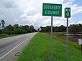 Baker/Dougherty County border, GA91NB