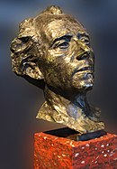 Bust of Gustav Mahler Dresden, Albertinum, Auguste Rodin, Gustav Mahler.JPG