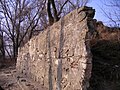 Az érseki kúria falmaradványa