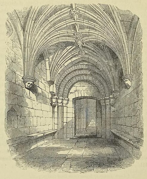 File:Dunfermline Abbey - The Porch 1852.jpg