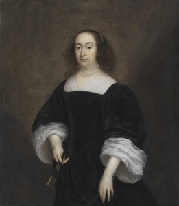 Elisabeth Vivien, gift Parmentier (Cornelis Jonson van Ceulen) - Nationalmuseum - 43118.tif