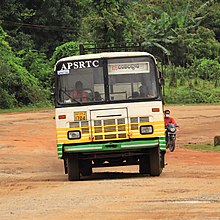 Eluru-Chintalapudi APSRTC bus near Janampeta Eluru-Chintalapudi APSRTC bus near Janampeta.jpg