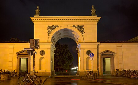Entrance to Hofgarten