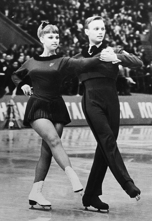 Eva Romanová and Pavel Roman in 1965