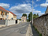 Rue de Écorne-Bœuf à Évry-Courcouronnes (Essonne, France)