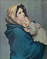 在街上抱著聖嬰的聖母（英语：Madonnina (painting)），由Roberto Ferruzzi所作，1897年