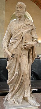 Filippo Brunelleschi (attr.) y Donatello, san pietro, 1408-13, 02.JPG