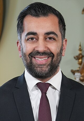 <span class="mw-page-title-main">Humza Yousaf</span> First Minister of Scotland from 2023 to 2024
