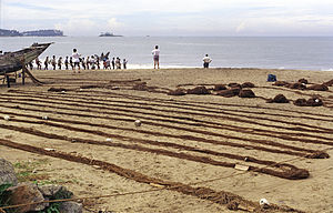 English: Fishermen from Sri Lanka