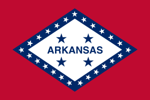 Flag of Arkansas(1923–1924)