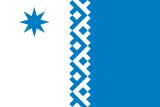 Flag of Pravokhettinsky (Yamal Nenetsia).svg