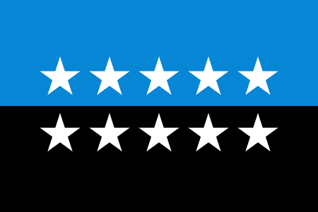 File:Flag of the European Coal and Steel Community 10 Star Version.svg