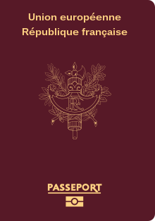 French Passport Cover.svg