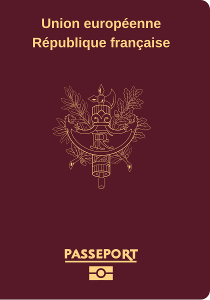 File:French Passport Cover.svg