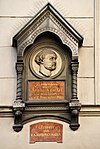 Friedrich Hebbel - memorial plaque