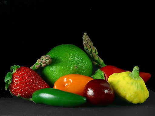 Fruits and vegetables