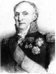 Black-and-white portrait of Jean Baptiste Drouet, later known as d'Erlon, in a military uniform
