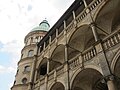 Ренесансов аркаден двор на двореца в гр. Гюстров