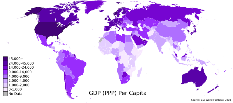 File:GDP PPP Per Capita Worldmap 2008 CIA Factbook.svg