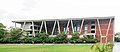 * Nomination Panorama of GICT building from east, Ahmedabad University, India --Tagooty 03:28, 9 July 2022 (UTC) * Withdrawn Perspective correction necessary, the left side should be vertical, see here --Llez 04:20, 9 July 2022 (UTC) @Llez:  Thanks for the review and the link. The image is distorted by LR's panorama stitching and I'm unable to correct it.  I withdraw my nomination --Tagooty 05:14, 9 July 2022 (UTC)