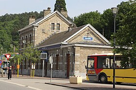 A Gare d'Aywaille cikk szemléltető képe