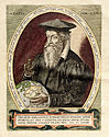 Gerhard Mercator (Kupferstich von Frans Hogenberg, 1574)