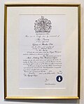Miniatura para Royal Warrant (Reino Unido)