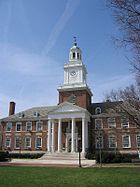 Gilman Hall, site of McCollum's office in retirement