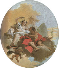 Giovanni Battista Tiepolo, Zéphyr et Flore.jpg