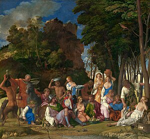 Giovanni Bellini and Titian - The Feast of the Gods - Google Art Project.jpg