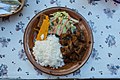 Goat stew at Rose Inn restaurant Rincon (Bonaire 2014) (15668734266).jpg