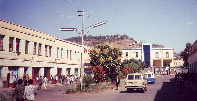 Image: Gondar piazza