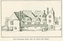 Government House, Grand Parade, Portsmouth, command headquarters from 1793 to 1826 Government House, Grand Parade, Portsmouth.jpg