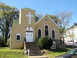 Объединенная методистская церковь Грейс - Фэрмаунт-Хайтс, Мэриленд.jpg